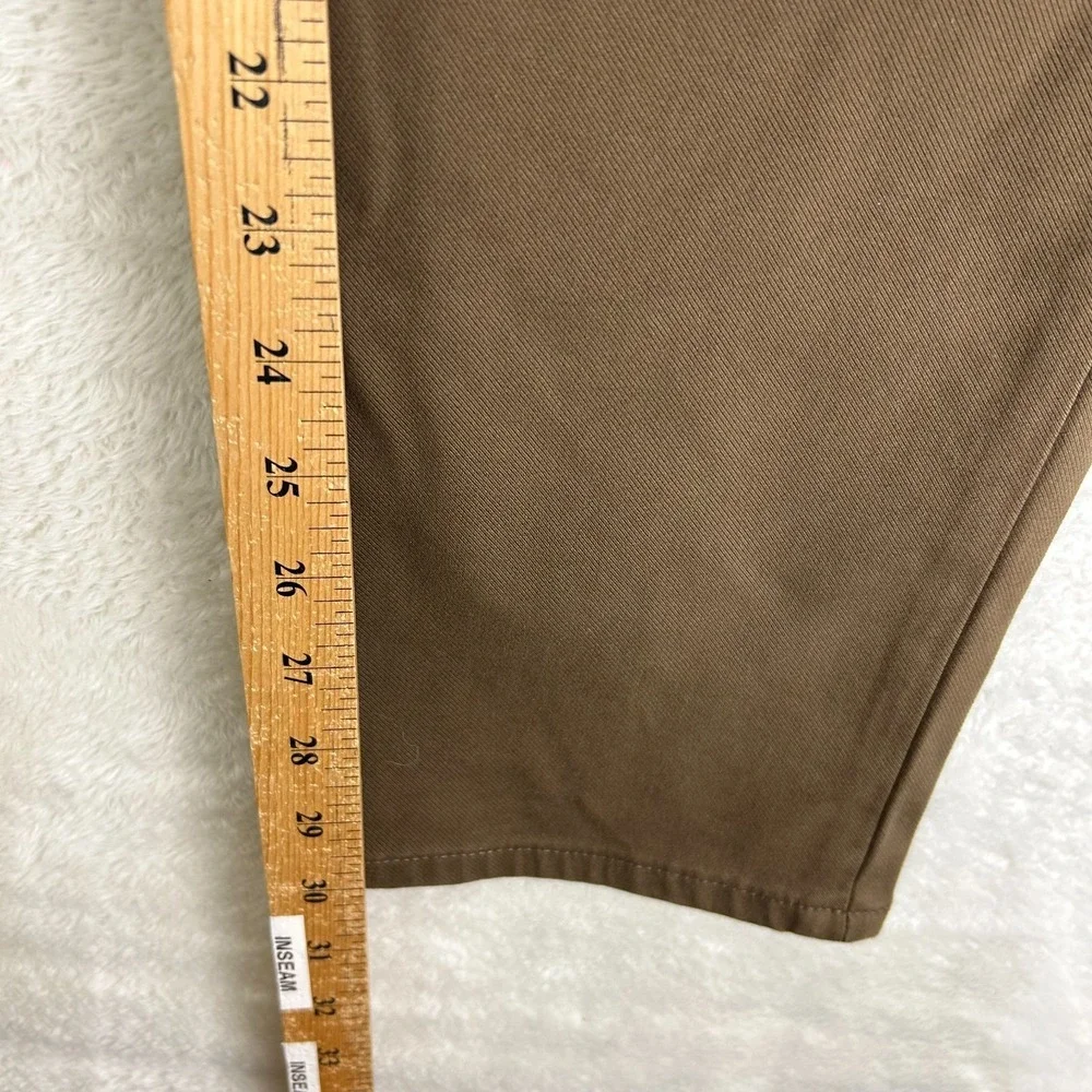 Banana Republic Traveler Jeans Mens 33x30 Brown Slim Fit Mid Rise Stretch Preppy
